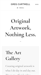 Mobile Screenshot of gregcartmell.com